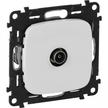 Розетка LEGRAND Mosaic TV "звезда" 1.5дБ, белая Розетка LEGRAND Mosaic TV "звезда" 1.5дБ, белая