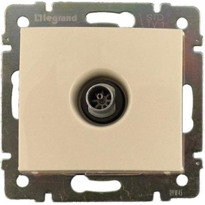 Розетка LEGRAND Valena ТV 2400мГц, слоновая кость 695618