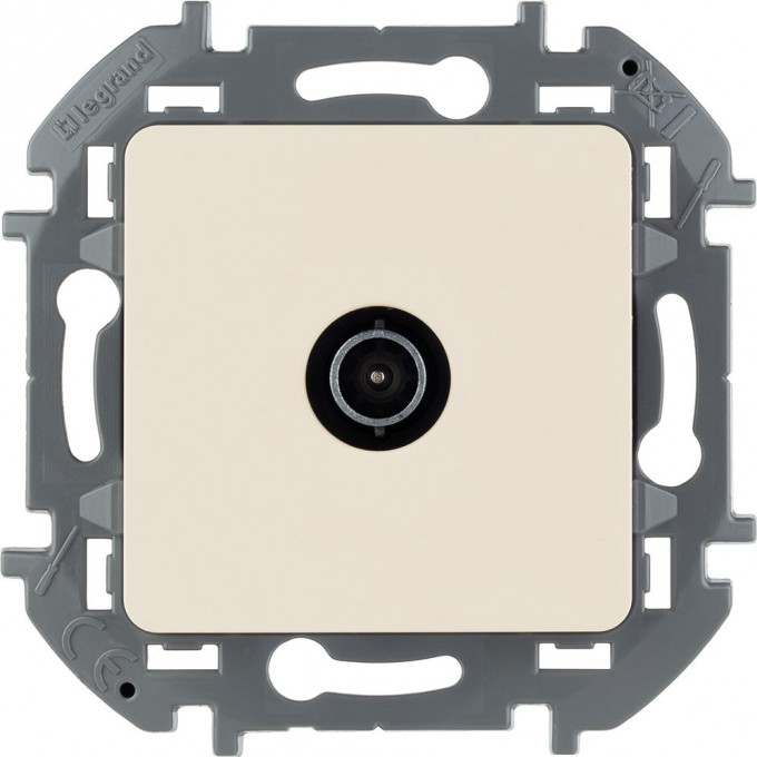 Розетка TV LEGRAND INSPIRIA «ЗВЕЗДА» 2 дБ 0 2400 мГц слоновая кость 673851