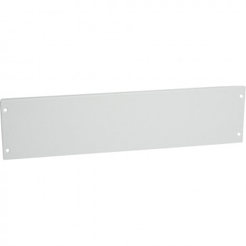 Сплошная металлическая лицевая панель LEGRAND на винтах XL³ 800/4000, высота 150 мм, 24 модуля Сплошная металлическая лицевая панель LEGRAND на винтах XL³ 800/4000, высота 150 мм, 24 модуля