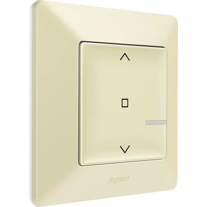 Умный беспроводной выключатель рольставней LEGRAND Valena Life with NETATMO, слоновая кость 752291
