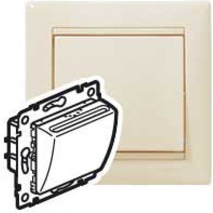 Выключатель LEGRAND Valena для гостиничных номеров с выдержкой времени слоновая кость 774135