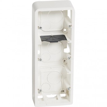 Коробка LEGRAND Mosaic накладная 3х2 модулей, высота 40мм, белый