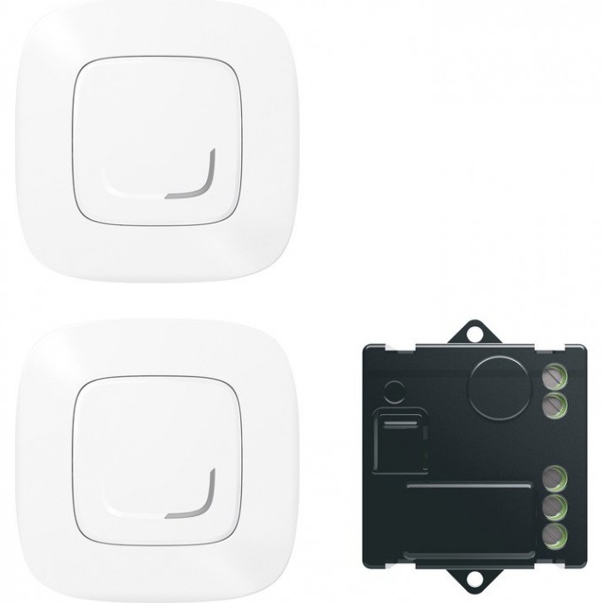 Пакет для управления освещением LEGRAND Valena Allure with NETATMO c 2х мест, белый 752550