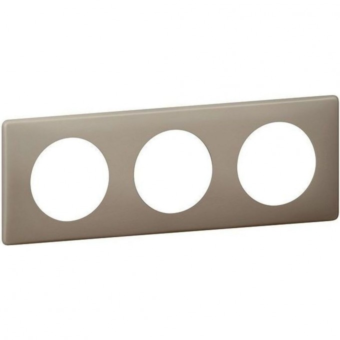 Рамка 3 поста LEGRAND Celiane, грэй перкаль 66723