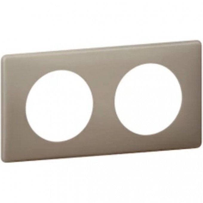 Рамка LEGRAND Celiane 2 поста, грэй перкаль 66722