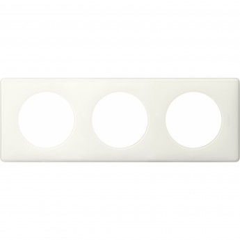 Рамка LEGRAND Celiane 3 поста Белый глянец