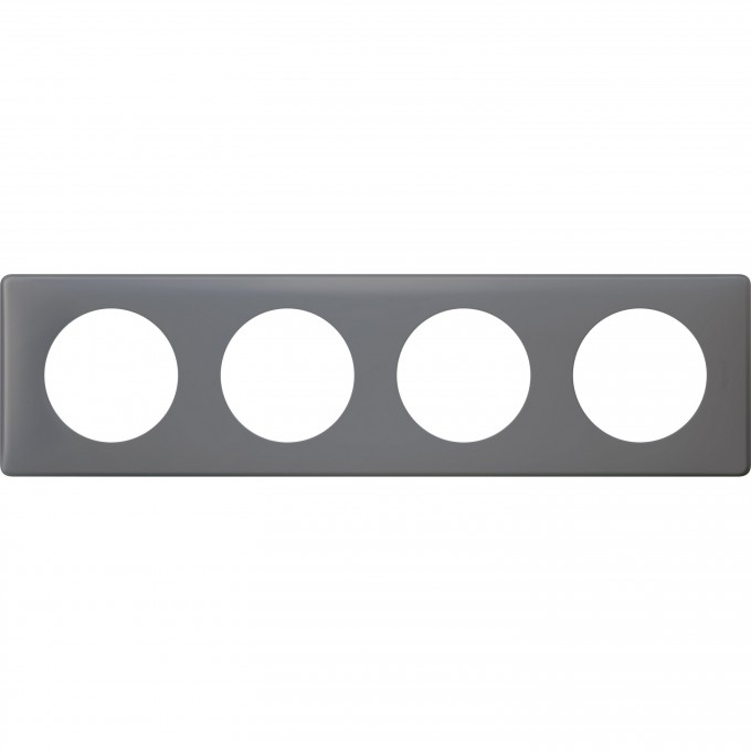 Рамка LEGRAND Celiane 4 поста Фиолетовая перкаль 066734