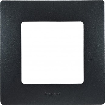Рамка LEGRAND Etika 1 пост антрацит