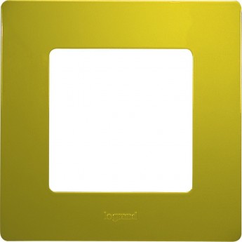 Рамка LEGRAND Etika 1 пост зелёный папоротник