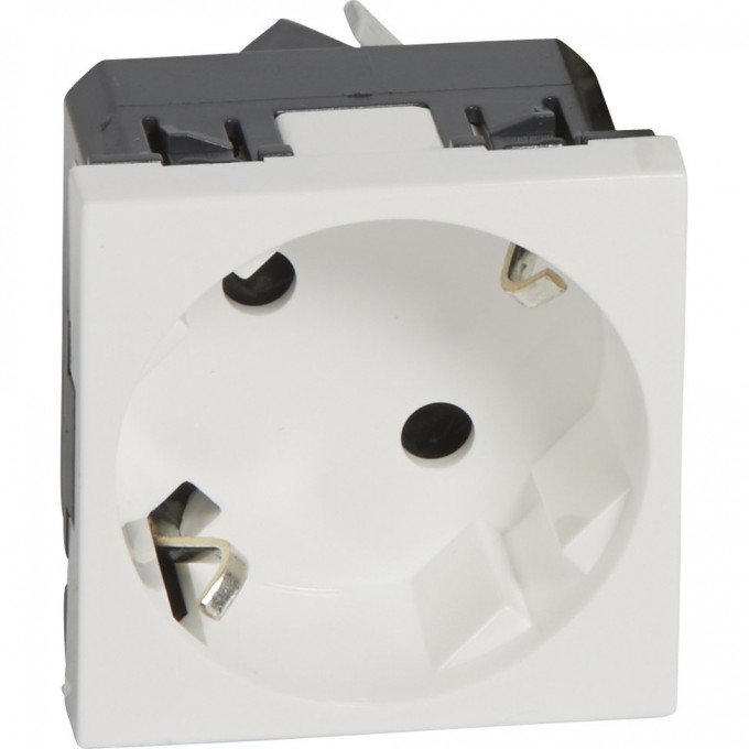 Розетка LEGRAND Mosaic 2К+3 под углом 45°, 2 модуля, белый 77245