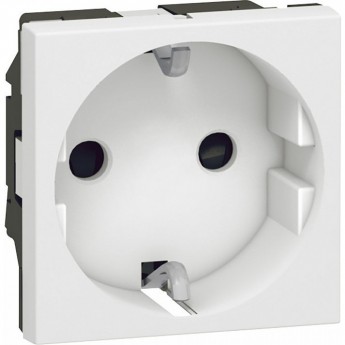 Розетка LEGRAND Mosaic 2К+3 с защитными шторками, 2 модуля, белый Розетка LEGRAND Mosaic 2К+3 с защитными шторками, 2 модуля, белый