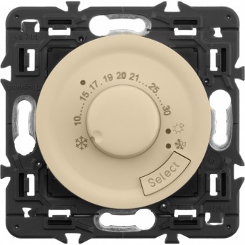 Термостат LEGRAND Celiane слоновая кость Термостат LEGRAND Celiane слоновая кость