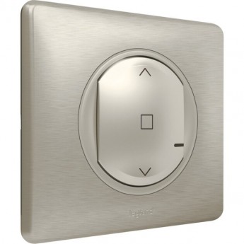Умный беспроводной выключатель LEGRAND Celiane with NETATMO рольставней, титан