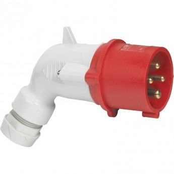 Вилка LEGRAND моб.угл. 16А 3К+Н+З 380В IP44